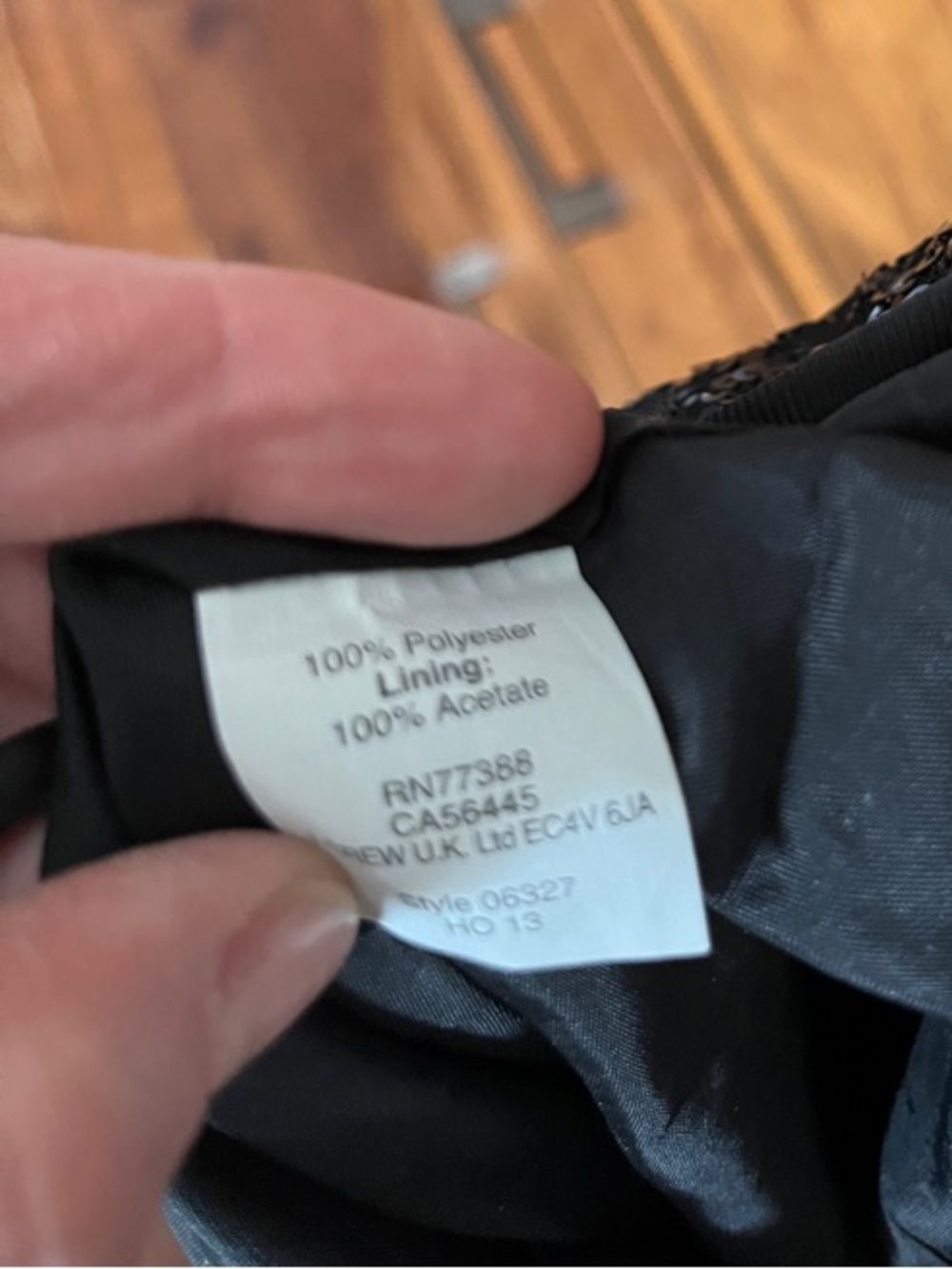 J. Crew Black Sequin Mini Skirt - Picture 5 of 6